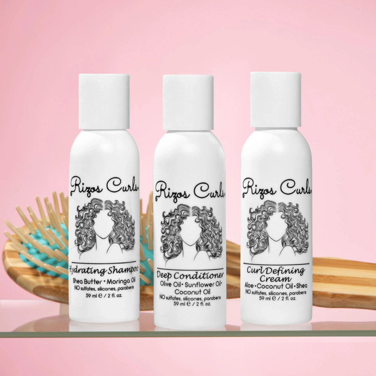 Rizos Curls Travel Kit Trio