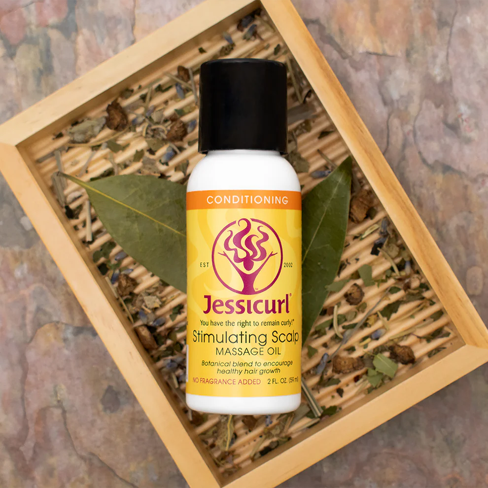 Jessicurl Stimulating Scalp Massage Oil 2oz