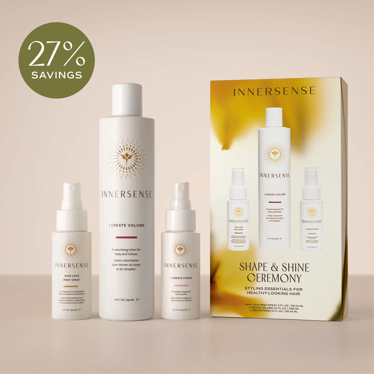 Innersense Shape & Shine Ceremony