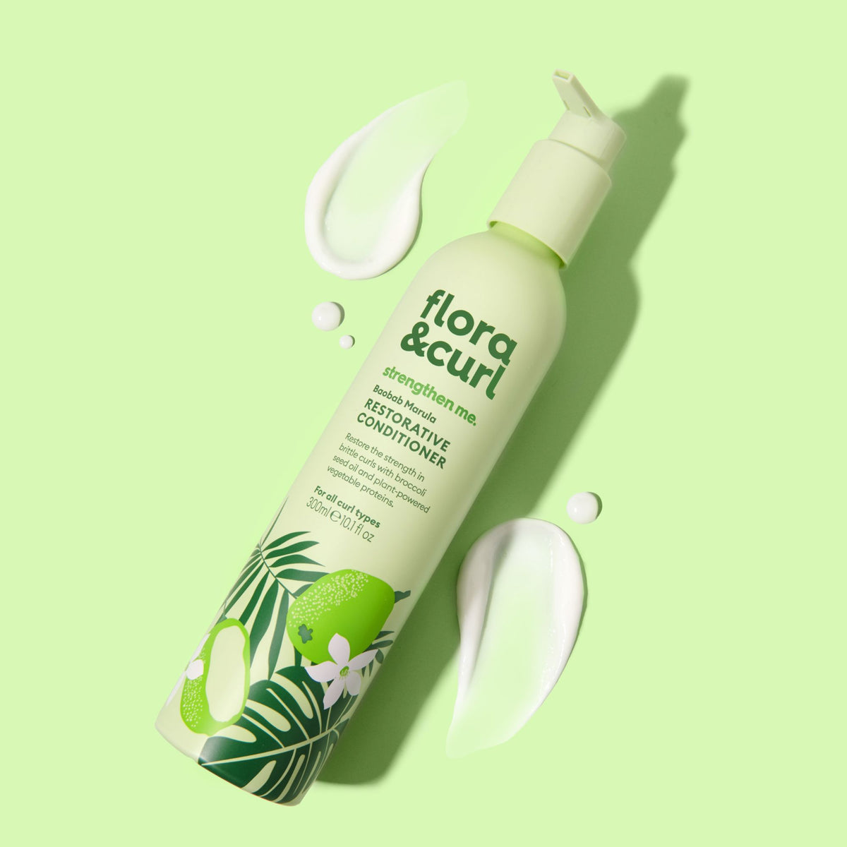 Flora & Curl Baobab Marula Restorative Conditioner 300ml