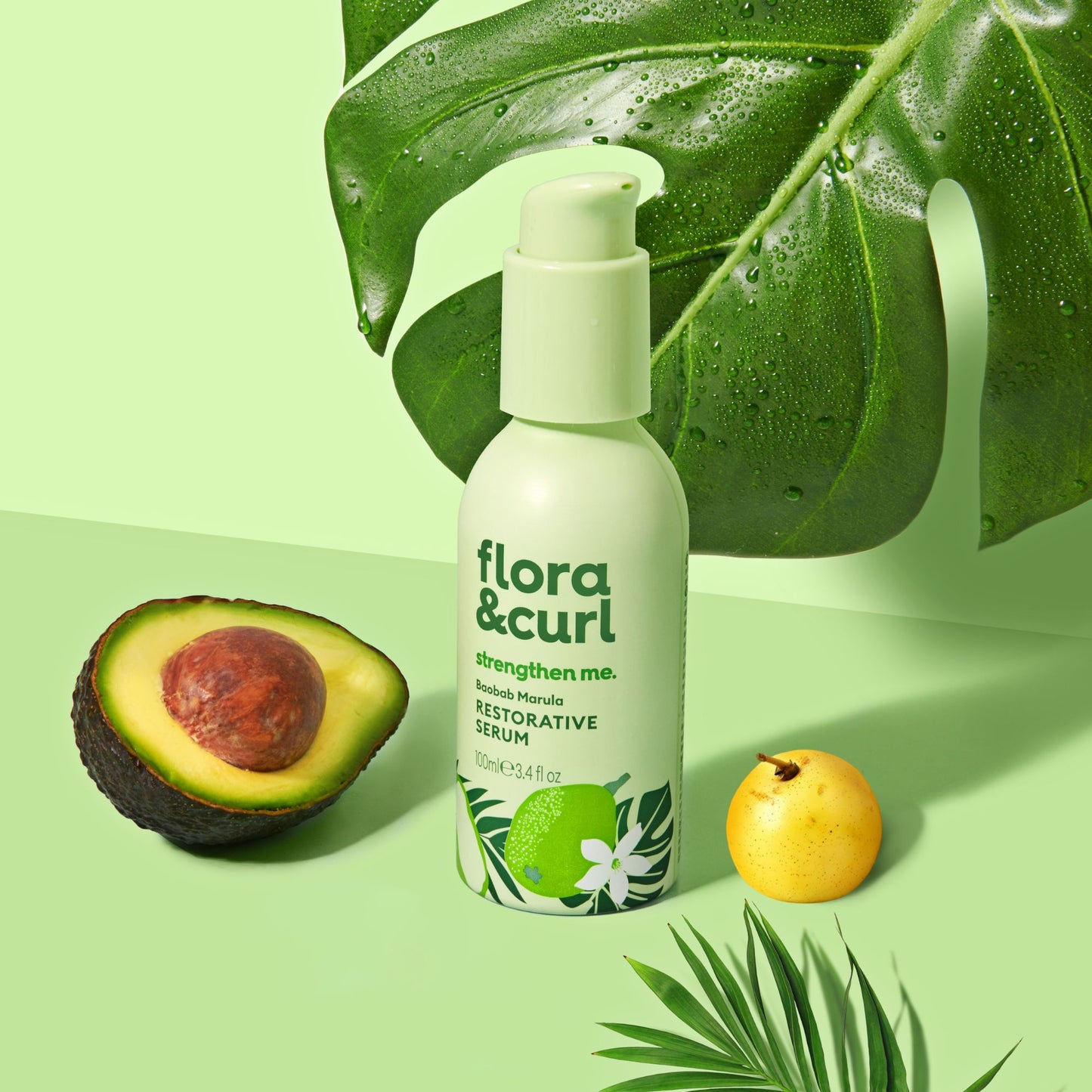 Flora & Curl Baobab Marula Restorative Serum