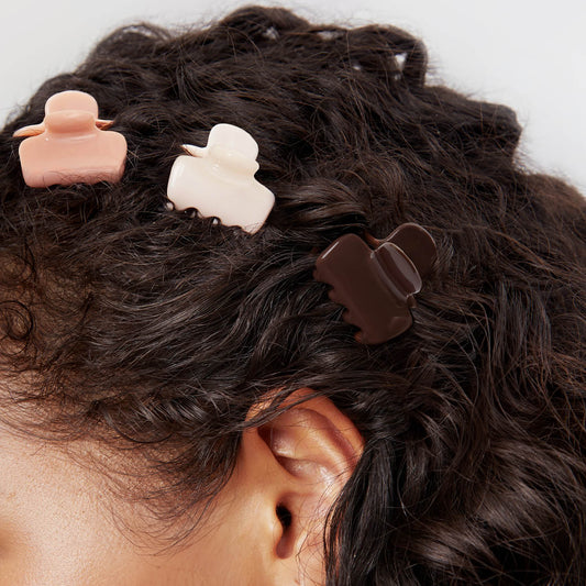 Kitsch Recycled Plastic Mini Cloud Clips 8pc Set