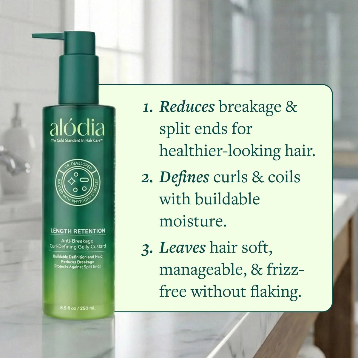 Alodia Length Retention Anti-Breakage Curl Defining Gel