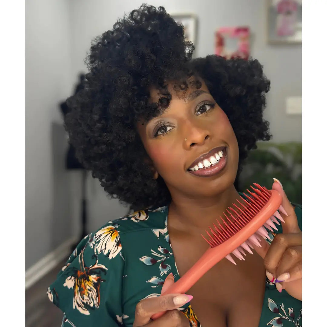 Qhemet Biologics Detangling Brush & Scalp Massager