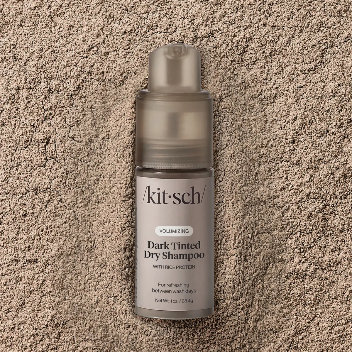 Kitsch Volumizing Rice Protein Dry Shampoo- Dark Tinted 1oz