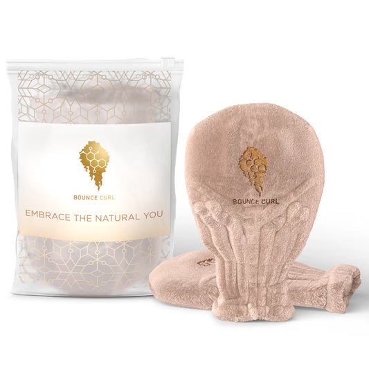 Bounce Curl Hair Drying Mittens