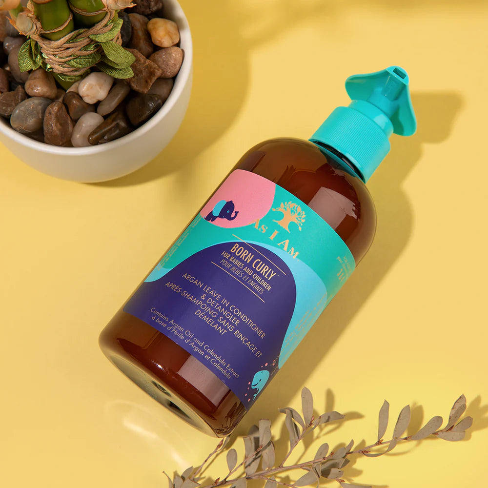 As I Am Born Curly Argan Leave-In Conditioner & Detangler