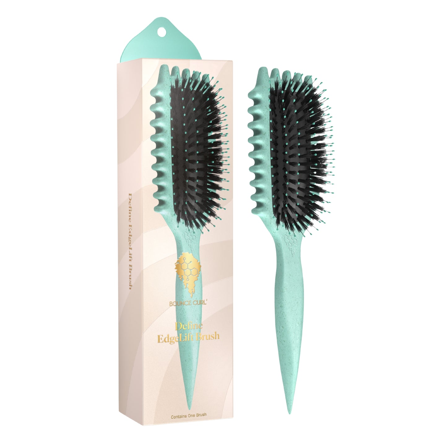 Bounce Curl Define EdgeLift Brush Teal (Imperfect)