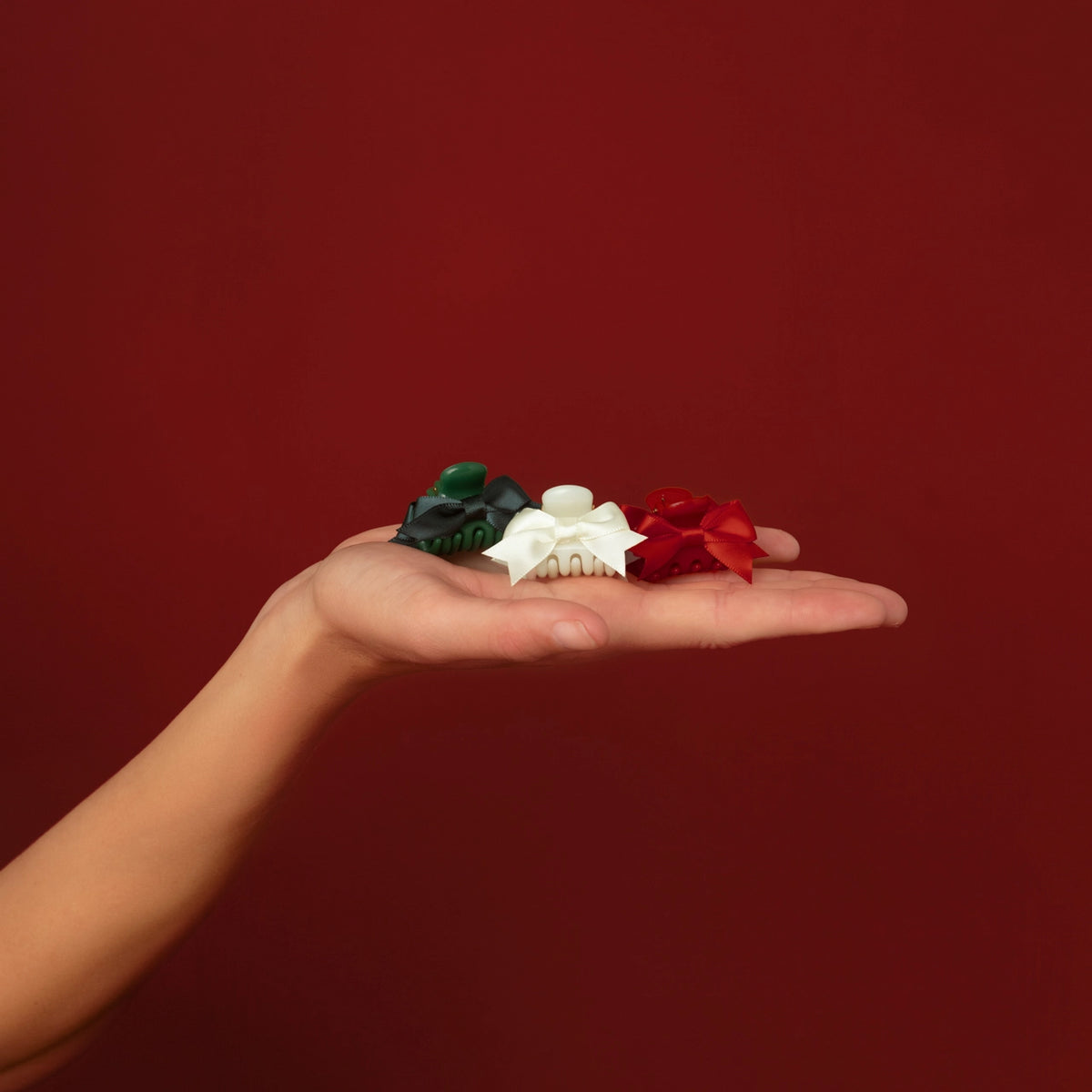 Kitsch Mini Claw Clips 6pc Set - Holiday