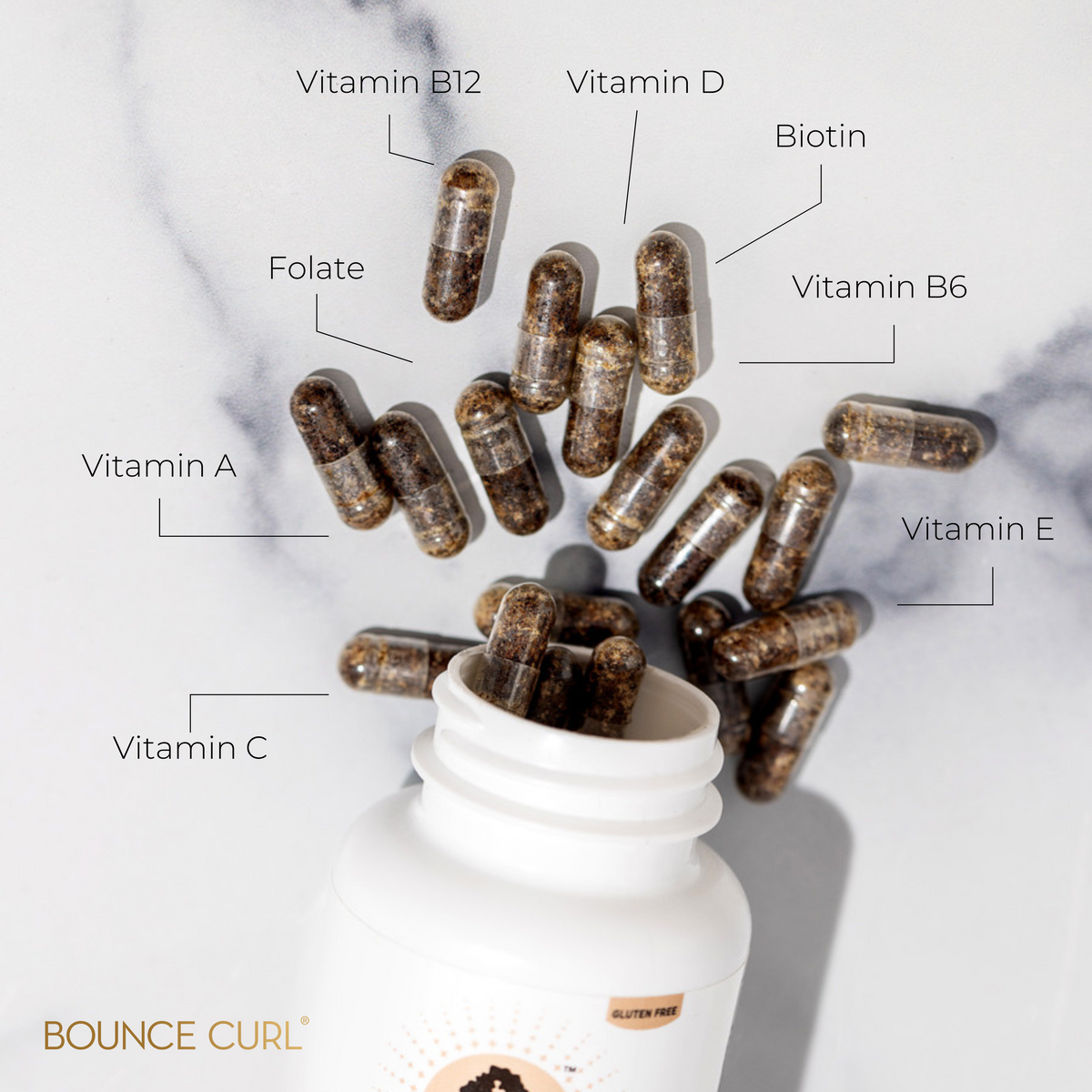 Bounce Curl Hair Vitamins