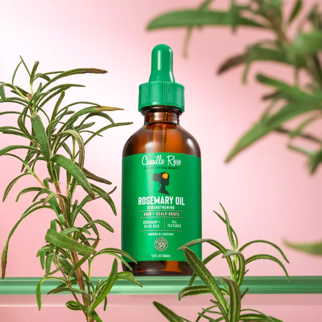 Camille Rose Rosemary Oil Hydrating Hair + Scalp Drops 1.9oz