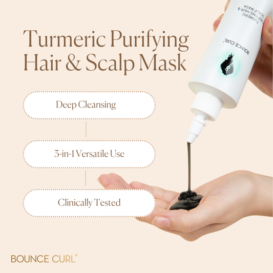 Bounce Curl Turmeric Purifying Hair & Scalp Mask