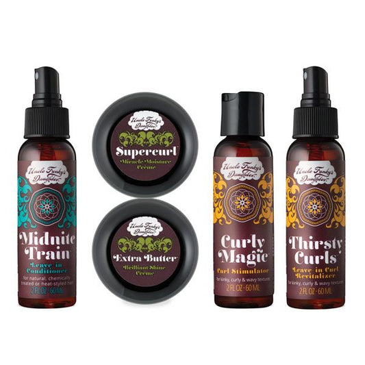 Uncle Funky's Daughter Ultimate Kinky & Curly Travel Kit (Imperfect)