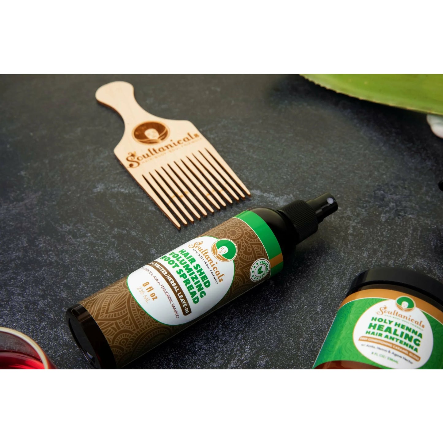 Soultanicals Hair Shed Volumizing Root Spread Tea Spritzer/Herbal Leave-In