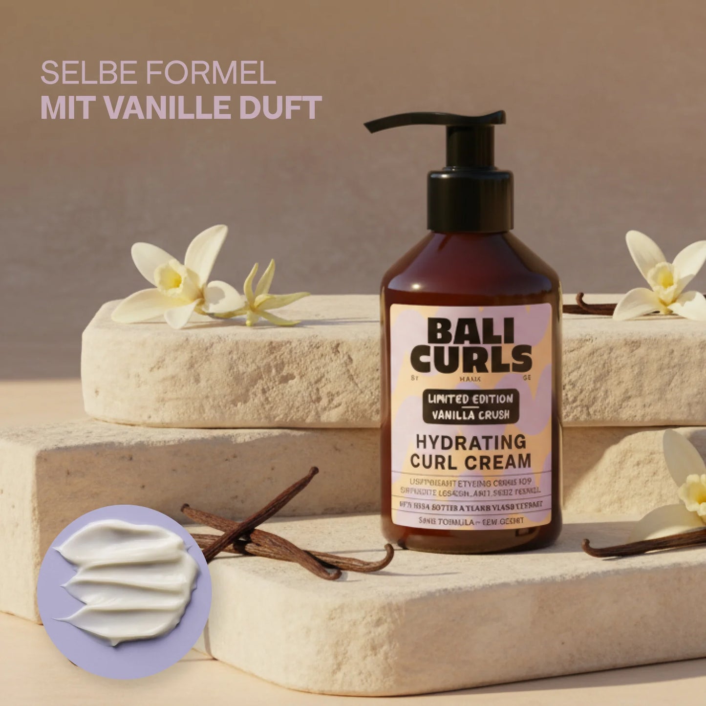 Bali Curls Hydrating Curl Cream - Vanilla Crush (Limited Edition)