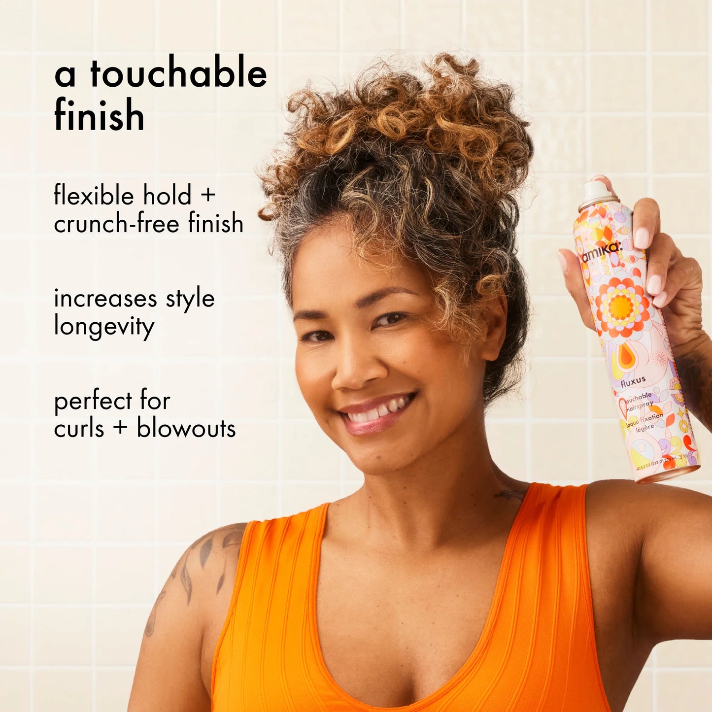 Amika Fluxus Touchable Hairspray 280ml