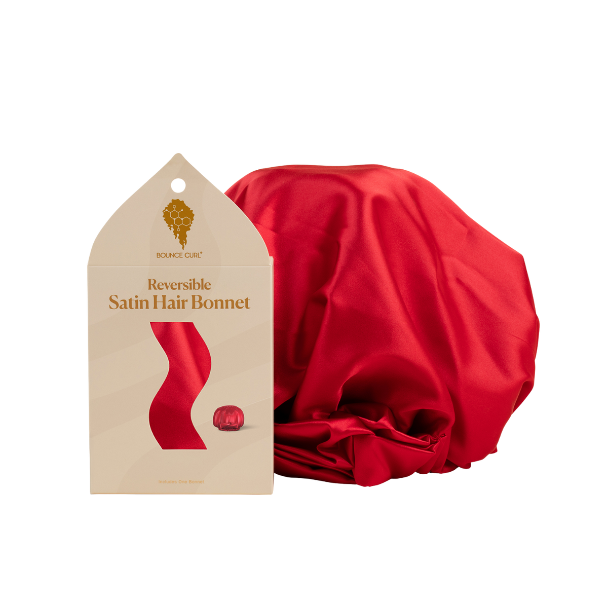 Bounce Curl Volume EdgeLift Brush & Satin Bonnet Bundle
