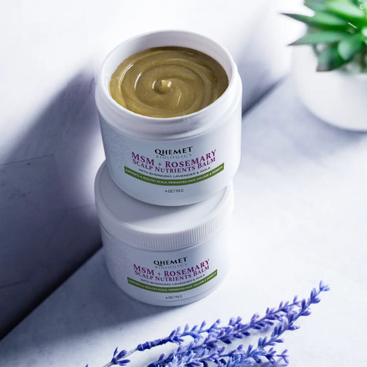Qhemet Biologics MSM & Rosemary Scalp Nutrients Balm