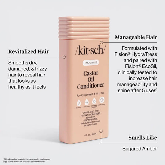 Kitsch Smoothing Castor Oil Conditioner 12oz