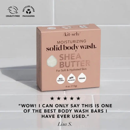 Kitsch Moisturizing Shea Butter Solid Body Wash