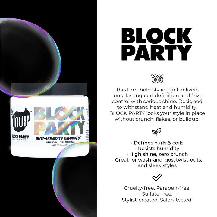 The Doux Block Party Anti-Humidity Defining Gel