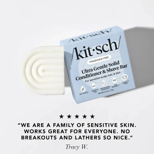 Kitsch Ultra Sensitive Solid Conditioner & Shave Bar