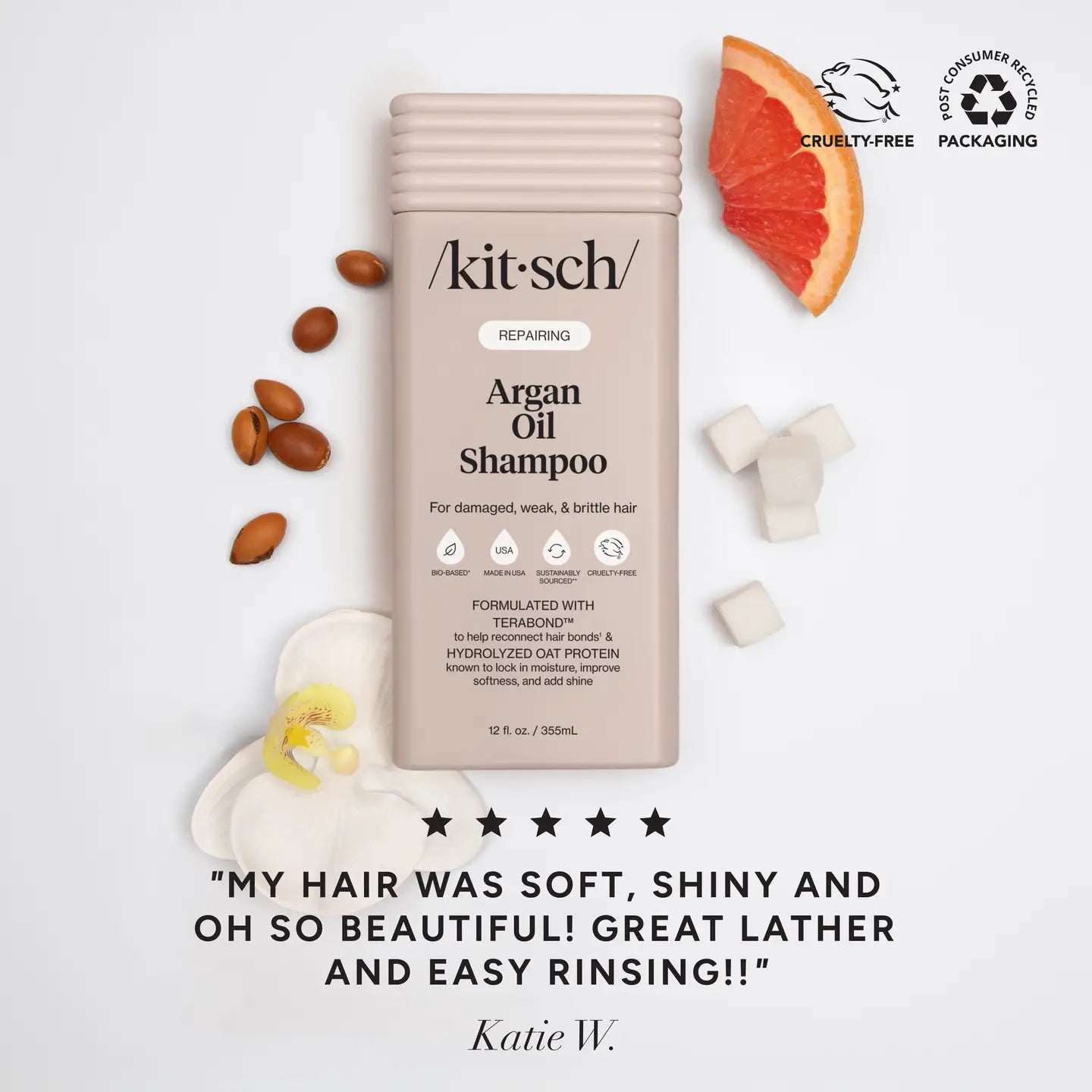 Kitsch Repairing Argan Oil Shampoo 12oz