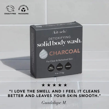 Kitsch Detoxifying Charcoal Solid Body Wash