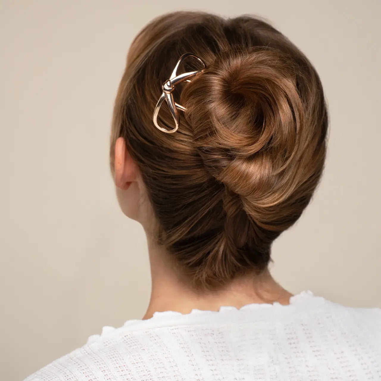 Kitsch Mini Metal Bow French Hair Pin