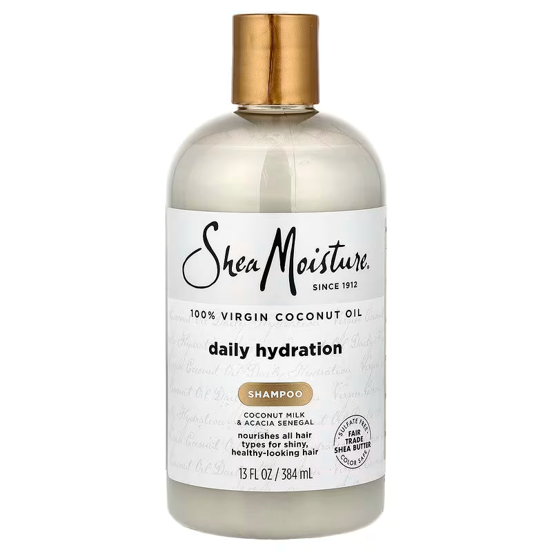 Shea Moisture 100% Virgin Coconut Oil Daily Hydration Shampoo 13oz