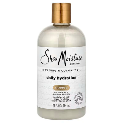 Shea Moisture 100% Virgin Coconut Oil Daily Hydration Shampoo 13oz