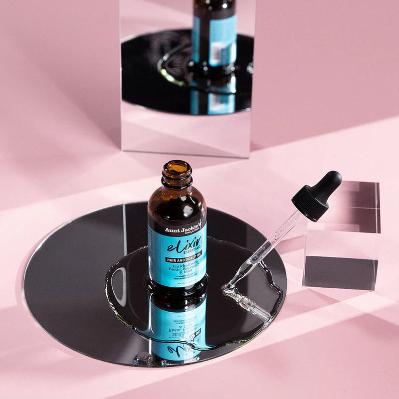 Aunt Jackie's Biotin, Rosemary & Mint Elixir Hair & Scalp Oil