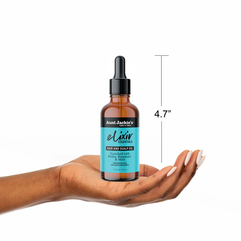 Aunt Jackie's Biotin, Rosemary & Mint Elixir Hair & Scalp Oil