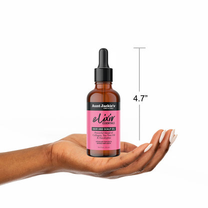 Aunt Jackie's Collagen, Tea Tree Oil & Eucalyptus Elixir Hair & Scalp Oil