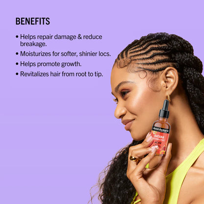 Aunt Jackie's Batana, Jojoba & Rice Elixir Hair and Scalp Oil