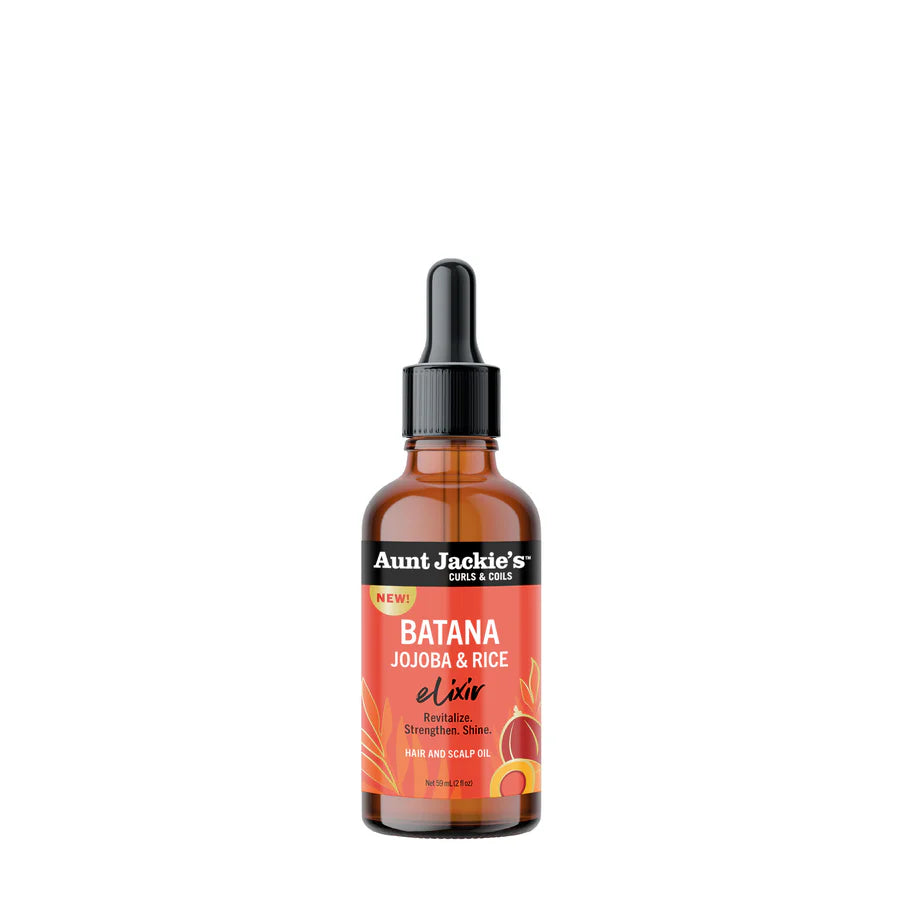 Aunt Jackie's Batana, Jojoba & Rice Elixir Hair and Scalp Oil