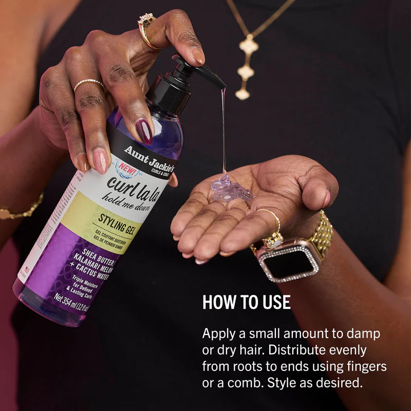 Aunt Jackie's Curl La La Hold Me Down Styling Gel
