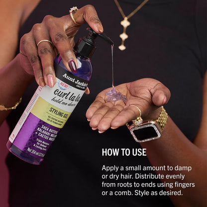 Aunt Jackie's Curl La La Hold Me Down Styling Gel