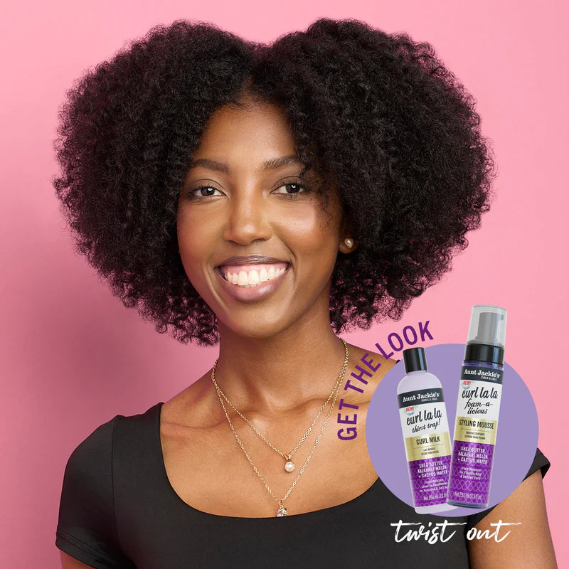 Aunt Jackie's Curl La La Foam-a-licious Styling Mousse