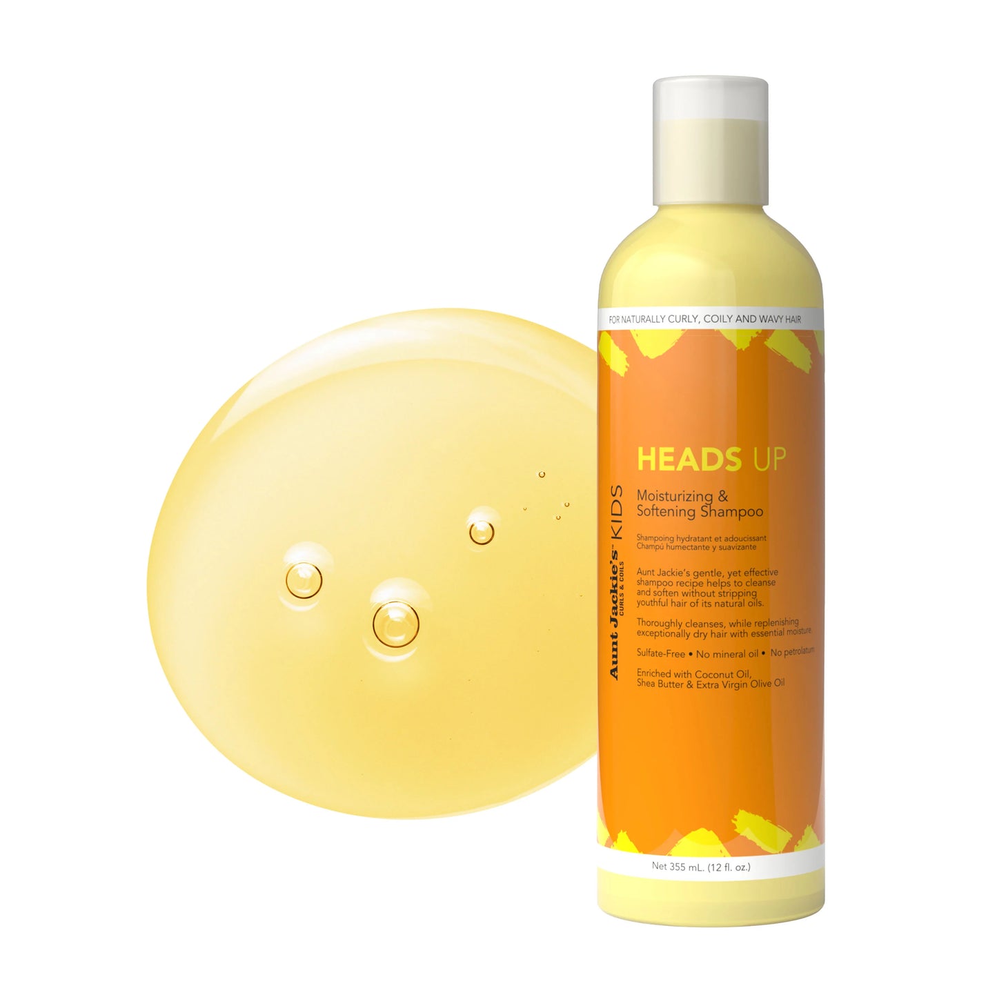 Aunt Jackie's Kids Heads Up Moisturizing & Softening Shampoo