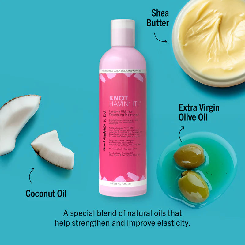 Aunt Jackie's Kids Knot Havin' It Leave-In Ultimate Detangling Moisturizer