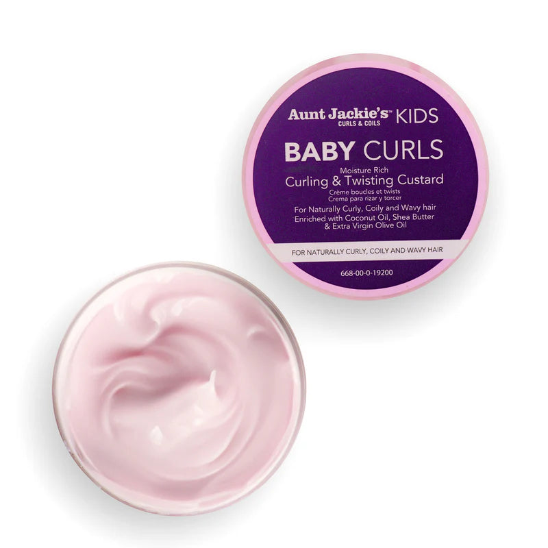 Aunt Jackie's Kids Baby Curls Moisture Rich Curling & Twisting Custard