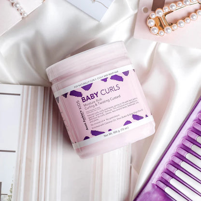 Aunt Jackie's Kids Baby Curls Moisture Rich Curling & Twisting Custard