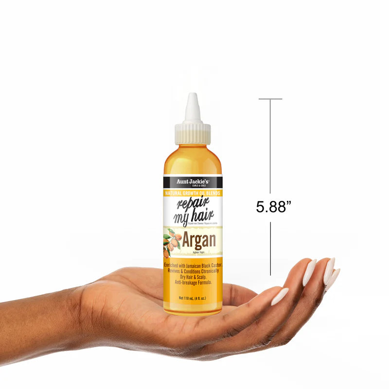 Aunt Jackie's Repair My Hair Argan Natural Growth Oil Blend