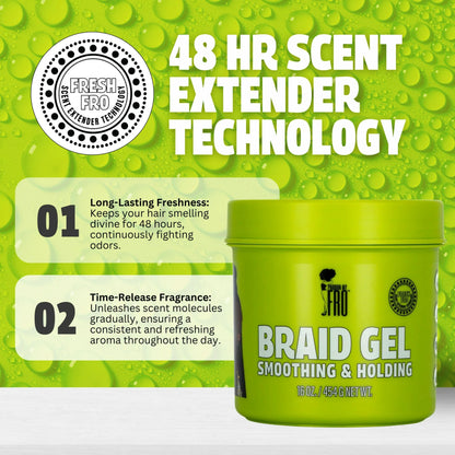 Pardon My Fro Braid Gel