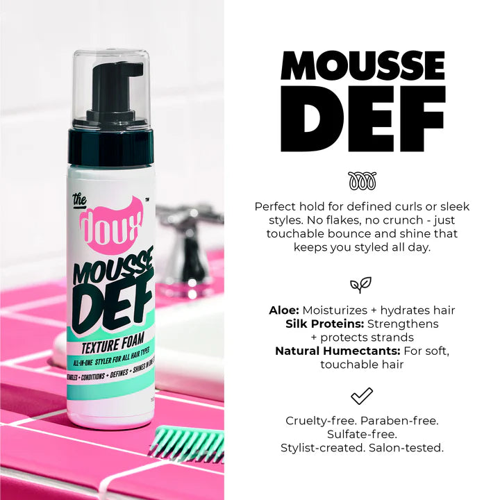 The Doux MOUSSE DEF Texture Foam