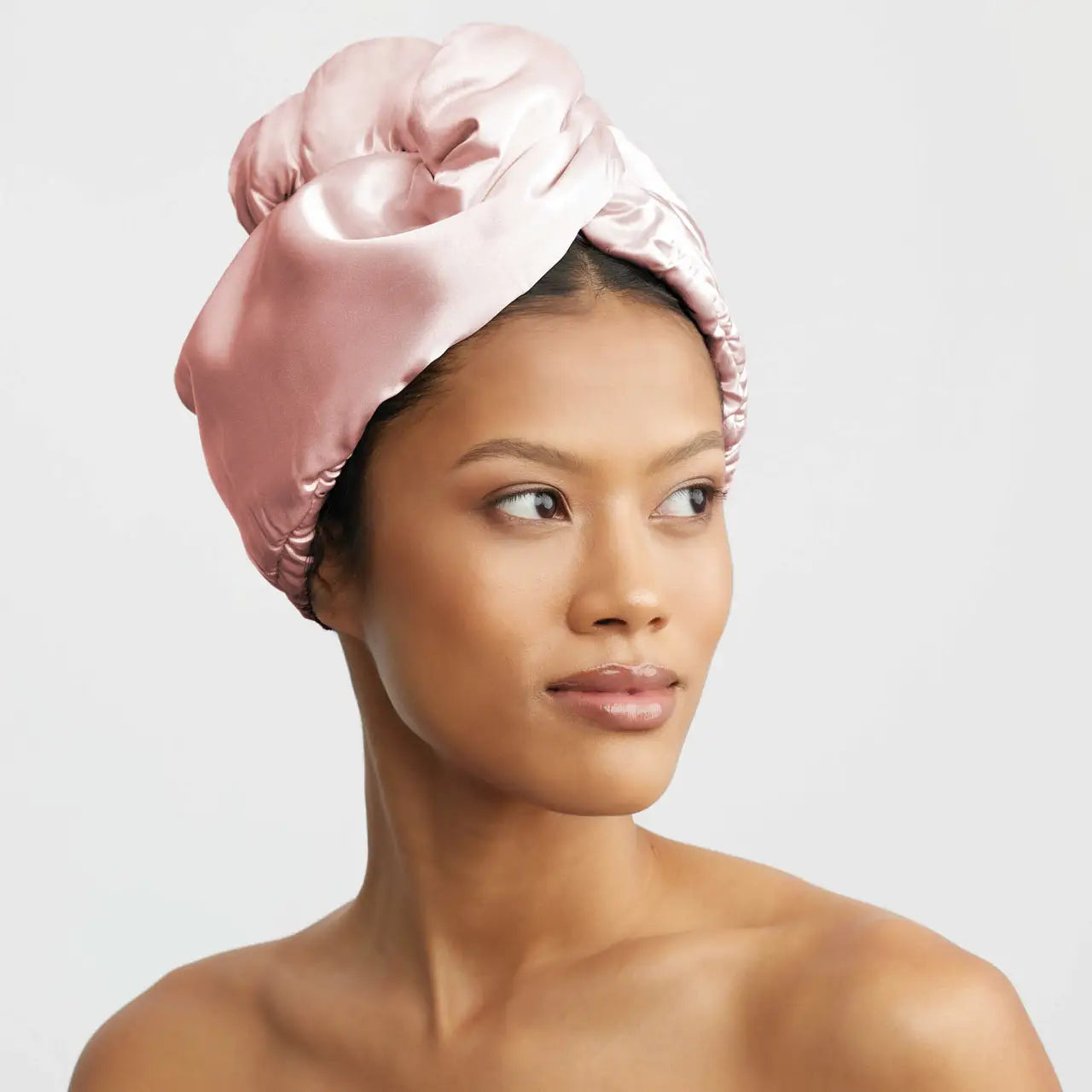 Kitsch Satin-Wrapped Hair Towel