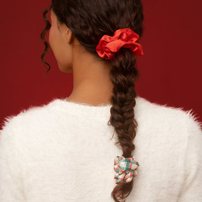 Kitsch Holiday Scrunchies 3pc Set- Multi-Colour