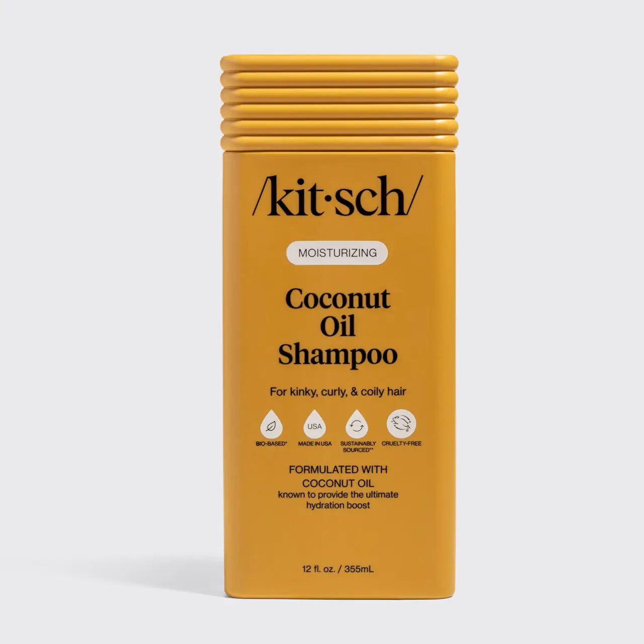 Kitsch Moisturizing Coconut Oil Shampoo 12oz