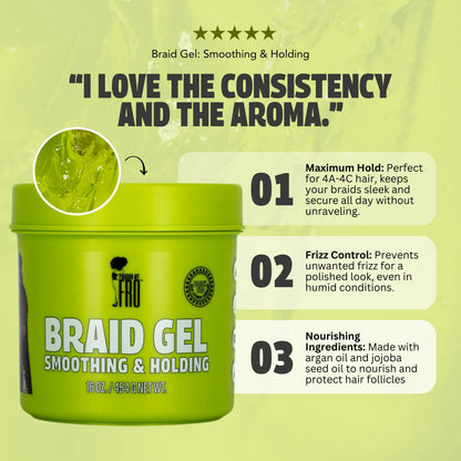 Pardon My Fro Braid Gel